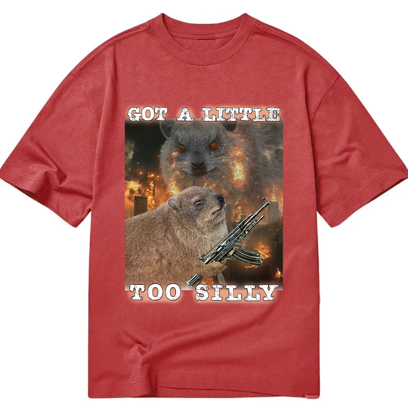 Tokyocanvas Got A Little Too Silly Rock Hyrax Classic T-Shirt