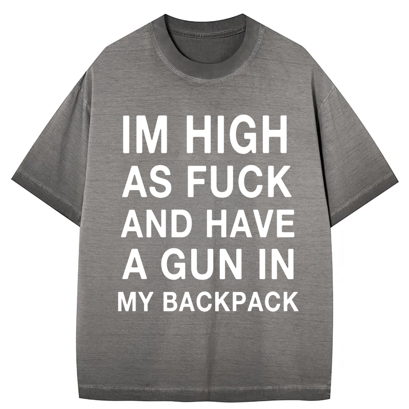 Tokyocanvas Im High Gradient Washed T-Shirt