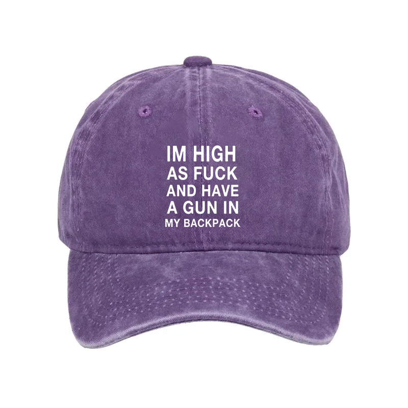 Tokyocanvas Im High Washed Cap