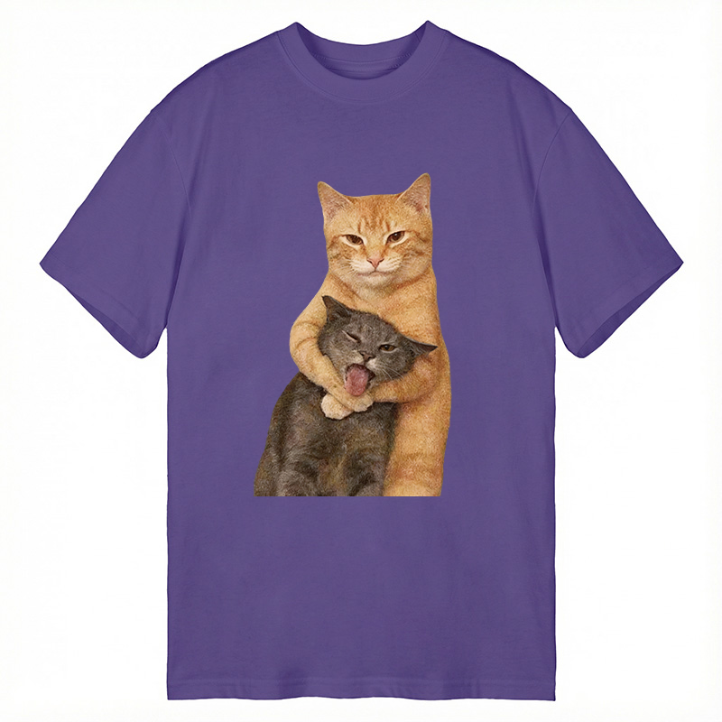 Tokyocanvas Fighting Cat Meme Classic T-Shirt