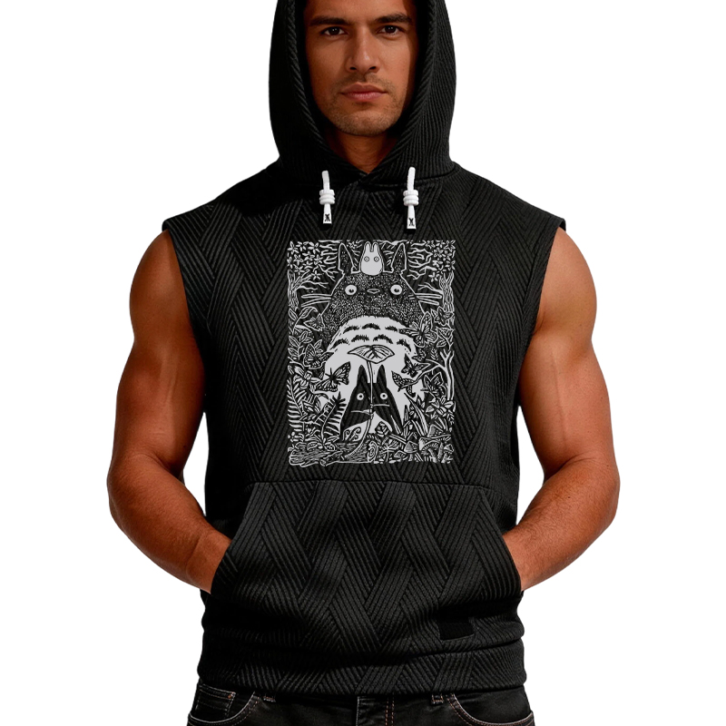 Tokyocanvas Vintage Neighbor Totoro Hooded Tank