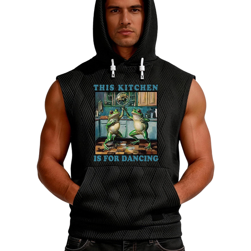 Tokyocanvas This Kitchen Is For Dancing Hooded Tank