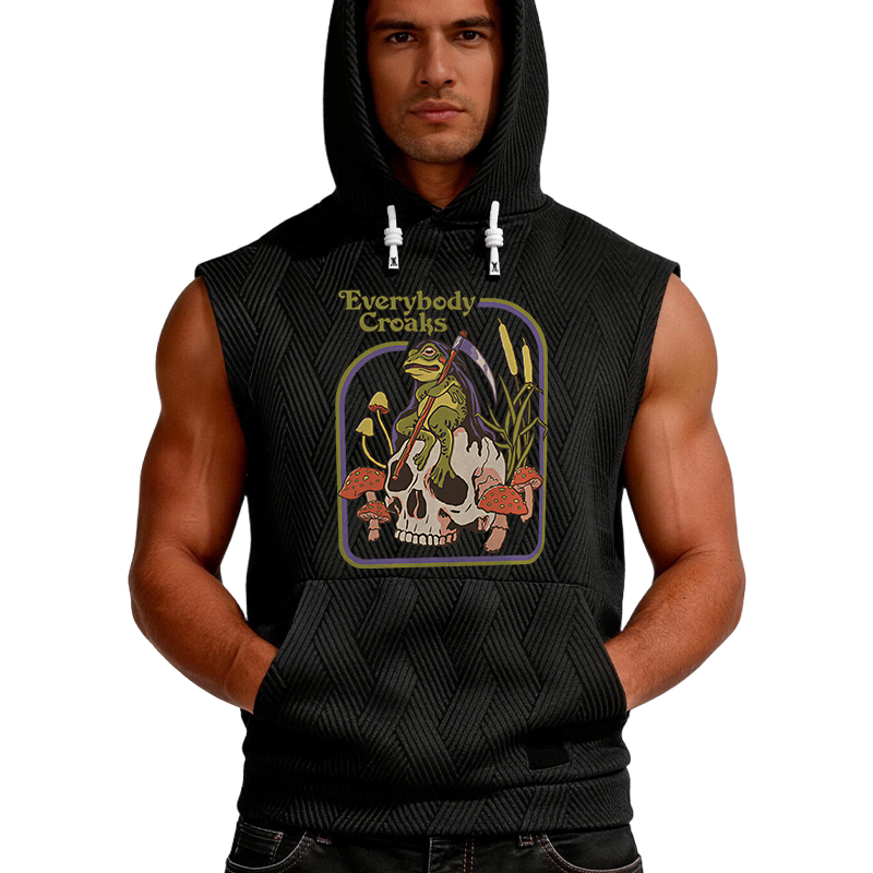 Tokyocanvas Everybody Croaks Hooded Tank