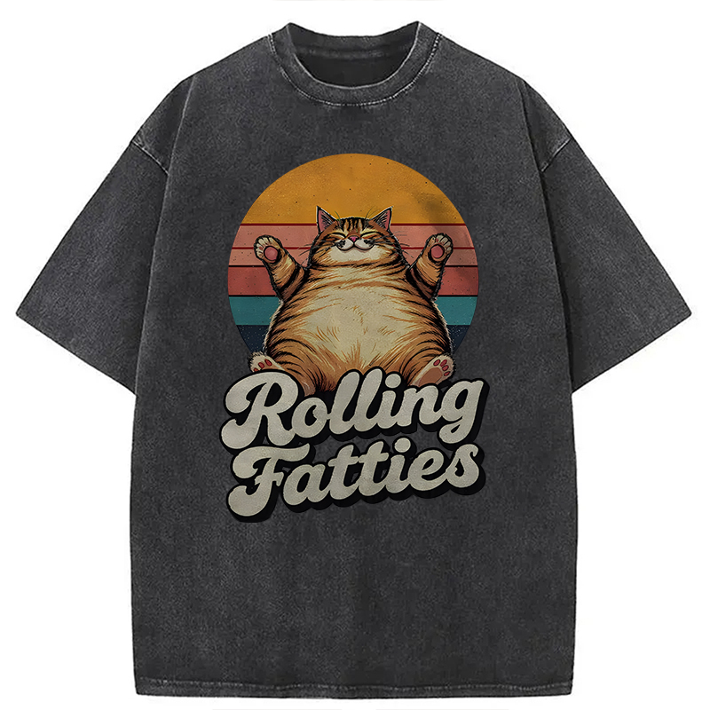 Tokyocanvas Rolling Fatties Washed T-Shirt
