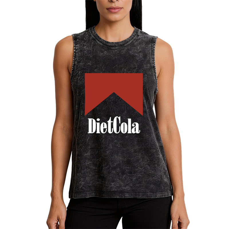 Tokyocanvas Diet Cola Washed Tank