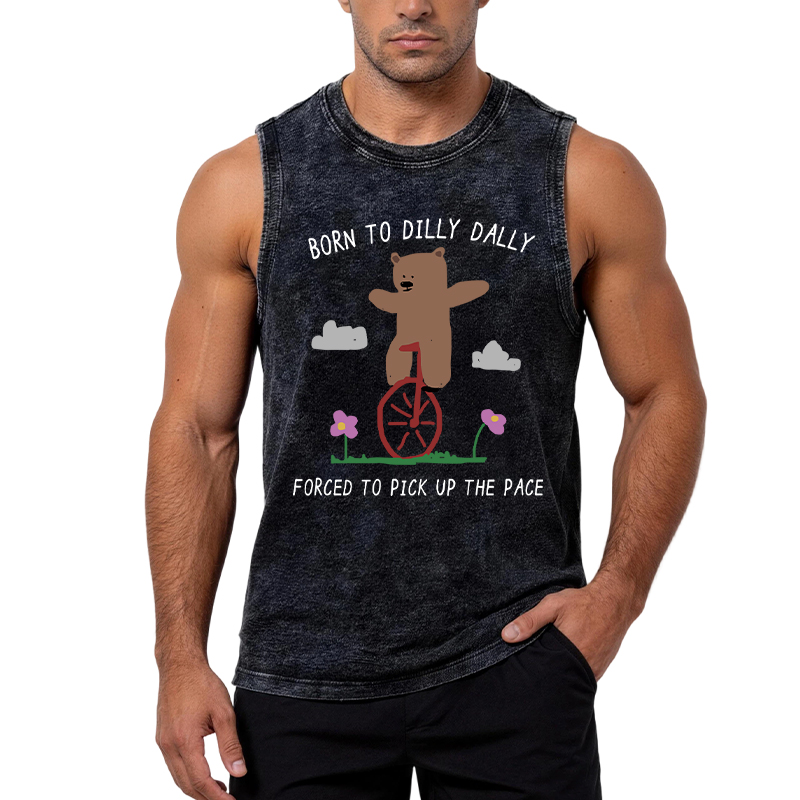 Tokyocanvas Forced To Pick Up The Pace Numbers Washed Tank