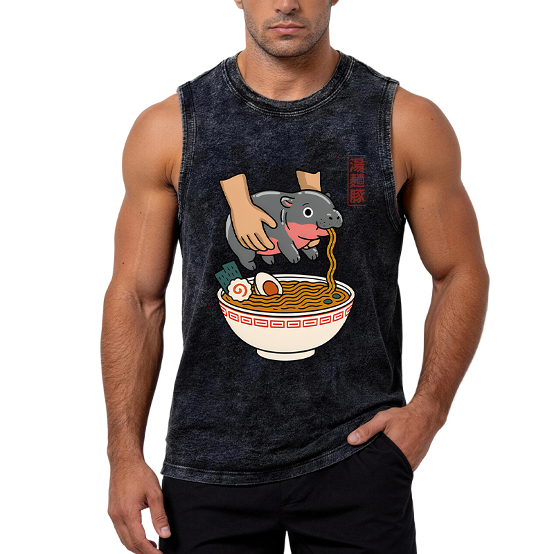 Tokyocanvas Noodles Got Me Washed Tank
