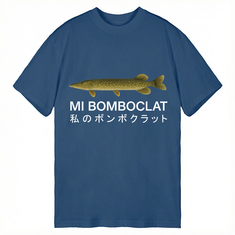 Tokyocanvas Mi Bomboclat Fish Meme Classic T-Shirt