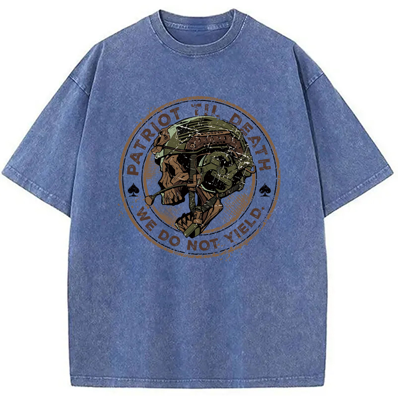 Tokyocanvas Patriot Seal Washed T-Shirt