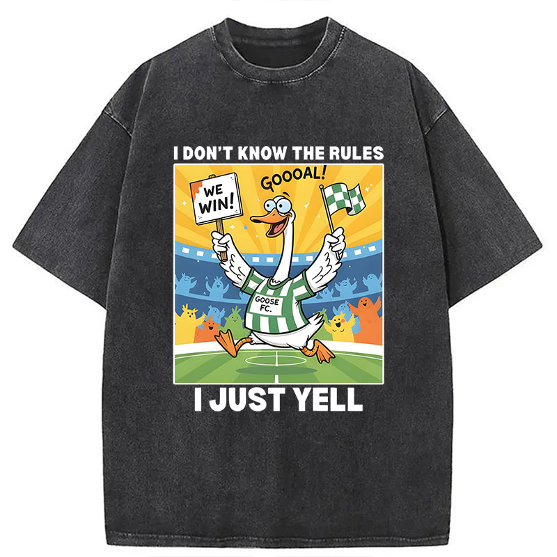 Tokyocanvas I Don�t Know the Rules Washed T-Shirt