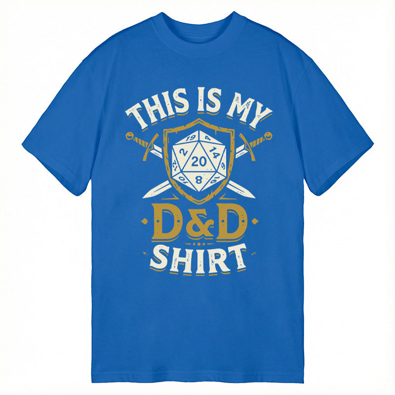 Tokyocanvas This Is My D&D shirt Classic T-Shirt