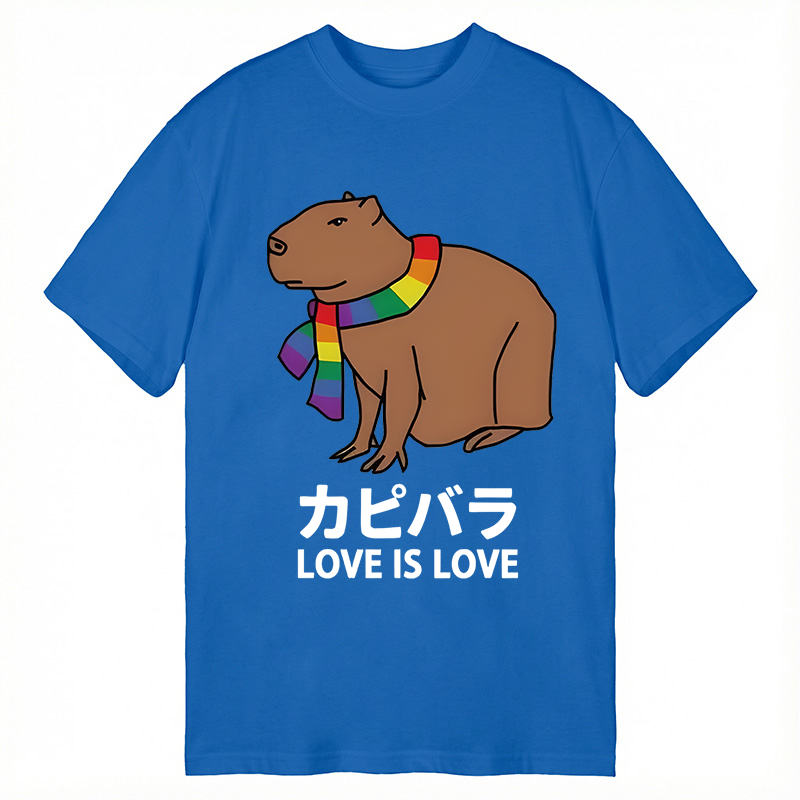 Tokyocanvas Capybara With Love Classic T-Shirt