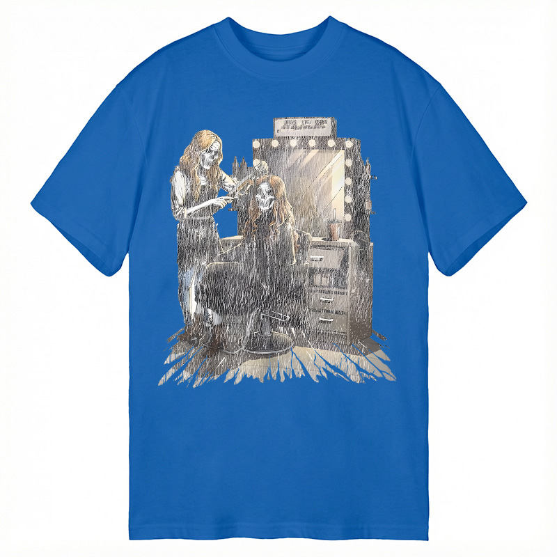 Tokyocanvas Skeleton Hair Cut Classic T-Shirt