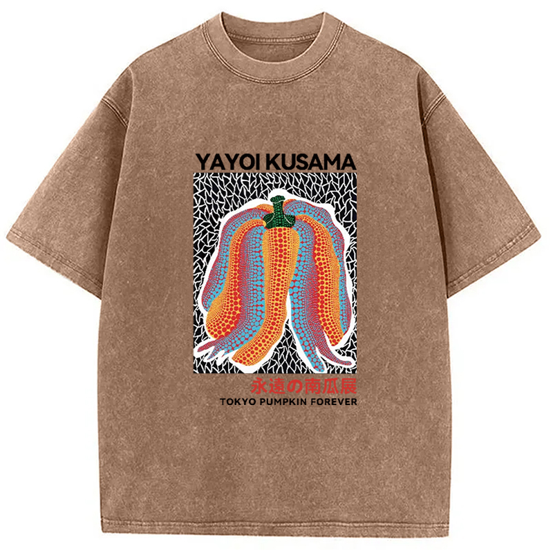 Tokyocanvas TOKYO PUMPKIN FOREVER Washed T-Shirt