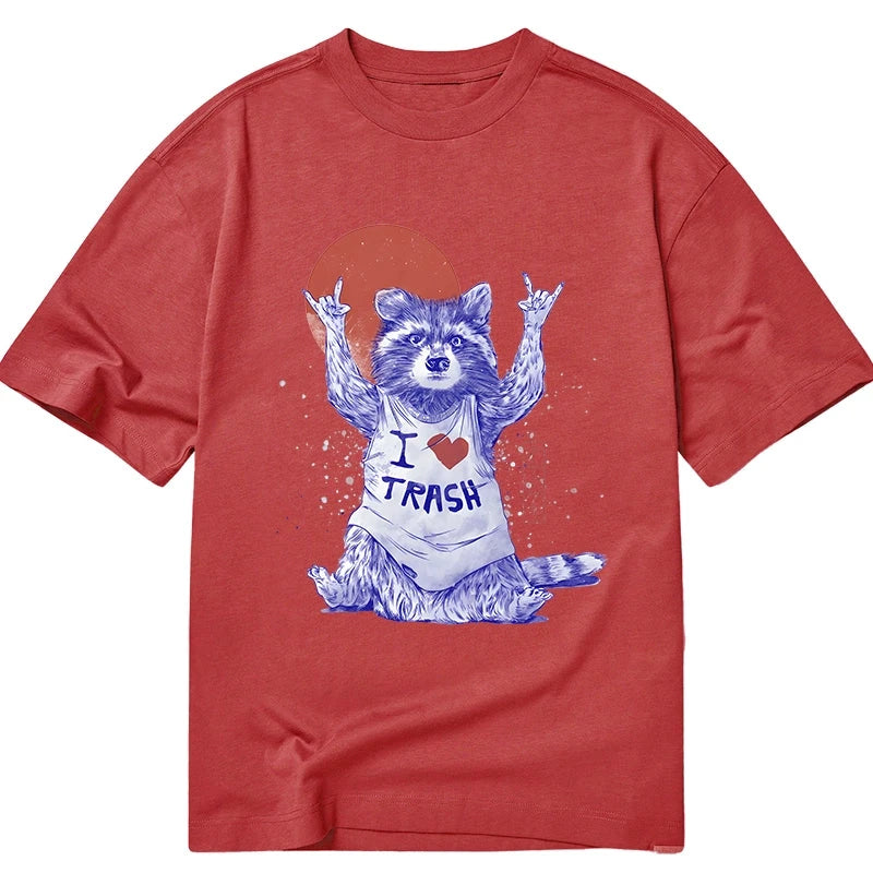 Tokyocanvas I love Trash Classic T-Shirt