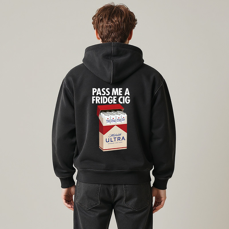 Tokyocanvas I Need A Michelob Ultra Washed Zip Hoodie