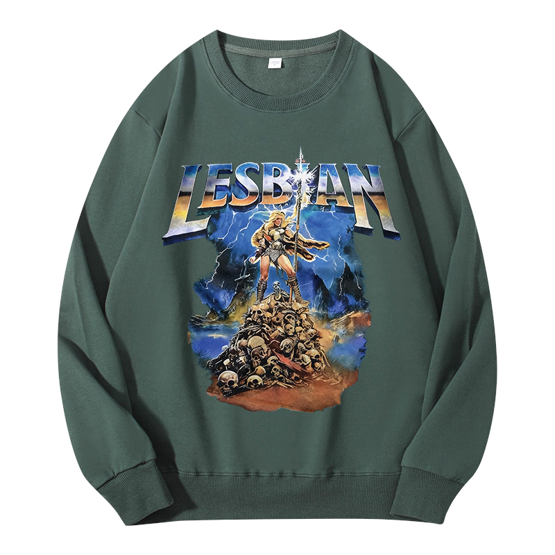 Tokyocanvas Lesbian Warrior Classic Sweatshirt