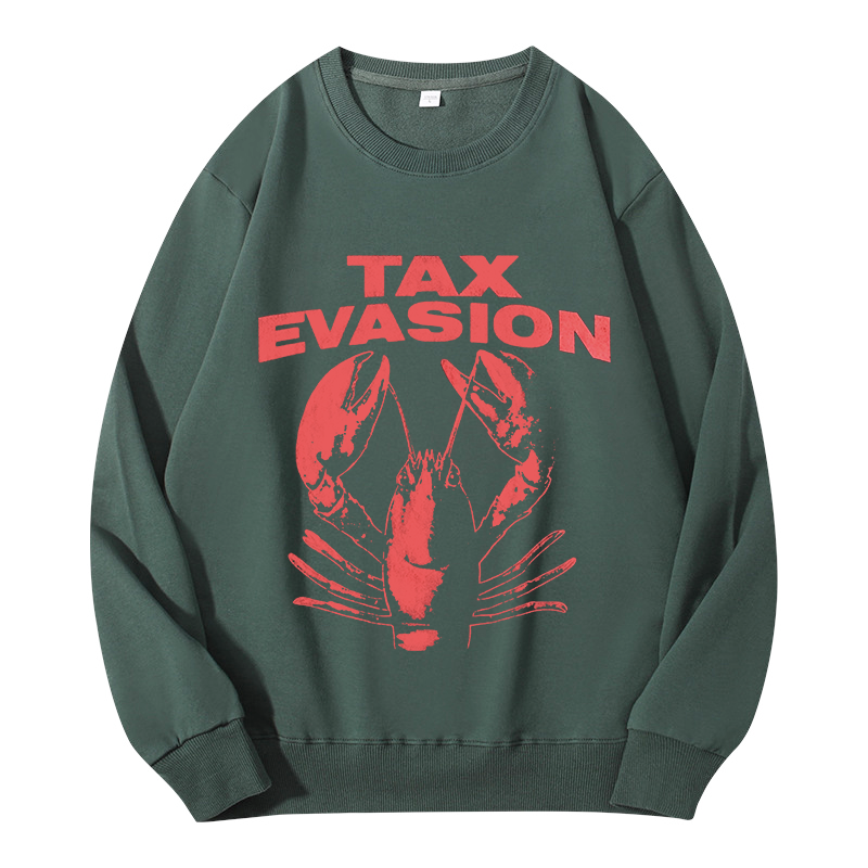 Tokyocanvas Tax Evasion Lobster Classic Sweatshirt