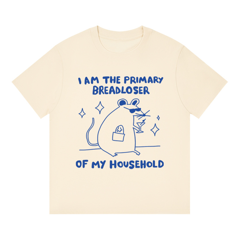 Tokyocanvas I Am the Primary Breadloser of My Household Boxy T-shirt