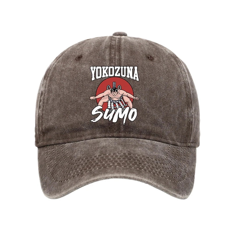 Tokyocanvas Yokozuna Sumo Washed Cap