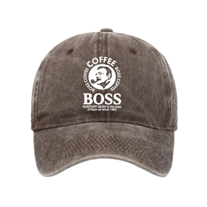 Tokyocanvas Boss Is The Boss Of Them All Washed Cap