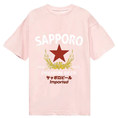 Tokyocanvas Sapporo Beer Essential Classic T-Shirt
