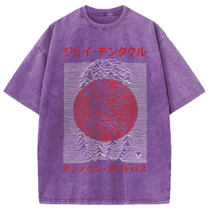 Tokyocanvas Retro Music Washed T-Shirt