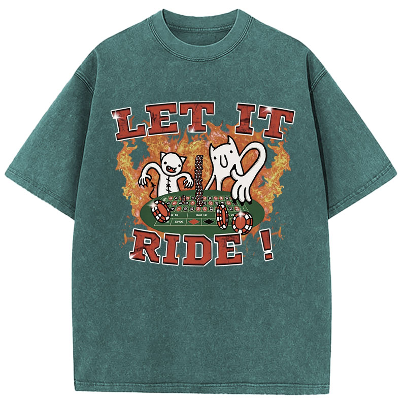 Tokyocanvas Let It Ride Washed T-Shirt