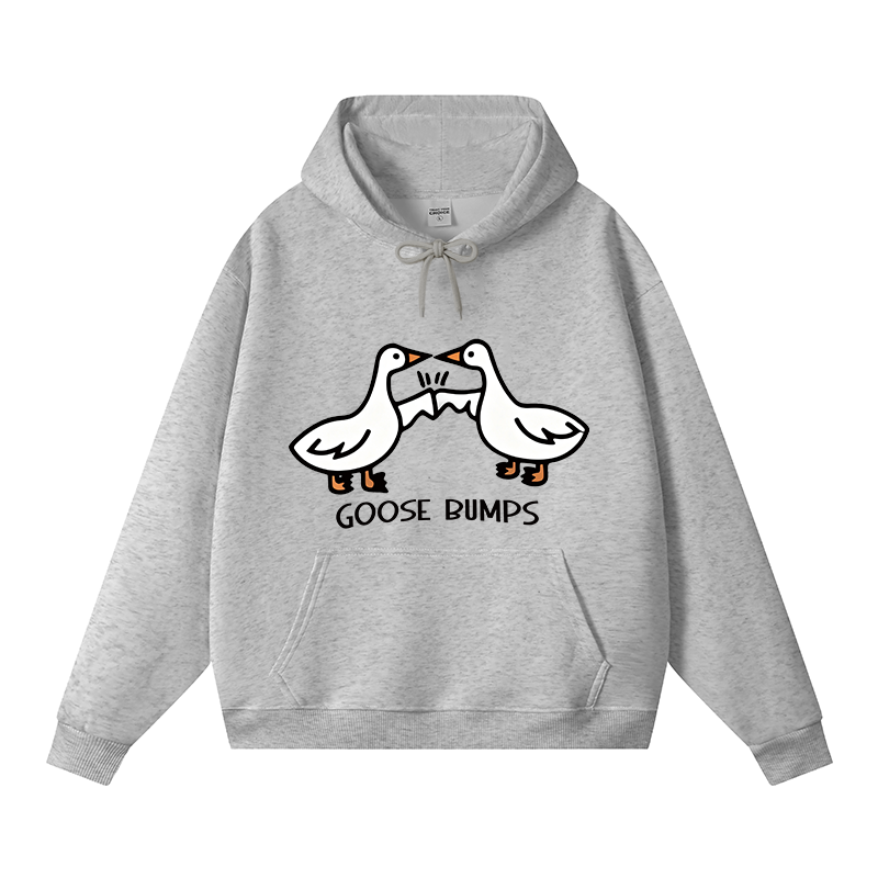 Tokyocanvas Goose Bumps Fleece Lined Hoodie