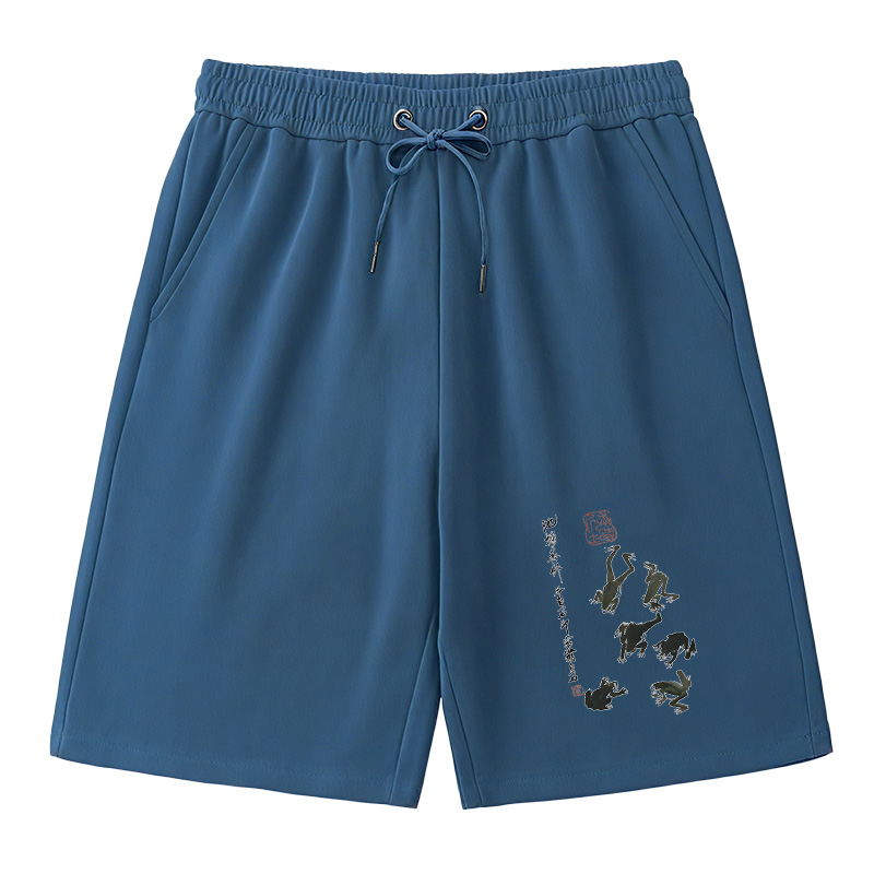 Tokyocanvas Retro Japan Frog Classic Short