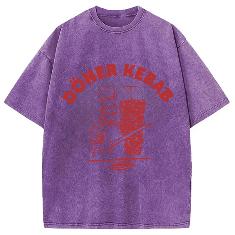 Tokyocanvas Funny Foodie Meme Washed T-Shirt