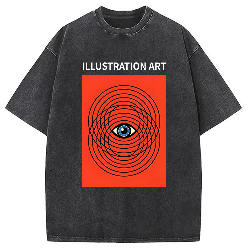 Tokyocanvas Hypnotic By Carbine Washed T-Shirt