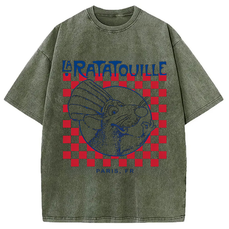 Tokyocanvas Chef Rat Washed T-Shirt
