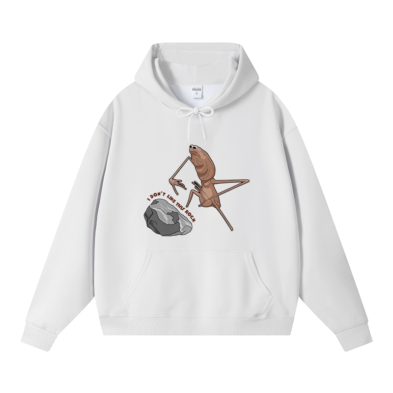 Tokyocanvas I Don't Like This Rock Fleece Lined Hoodie