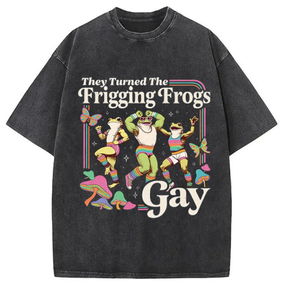 Tokyocanvas They Turned the Frigging Meme Washed T-Shirt