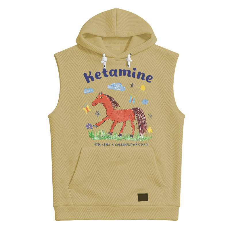 Tokyocanvas I Do Ketamine Hooded Tank
