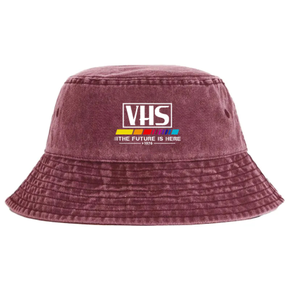 Tokyocanvas VHS 1976 Vintage Washed Bucket Hat