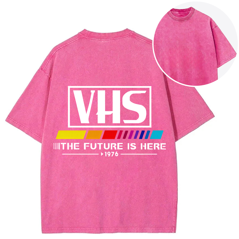 Tokyocanvas VHS 1976 Vintage Back Washed T-Shirt