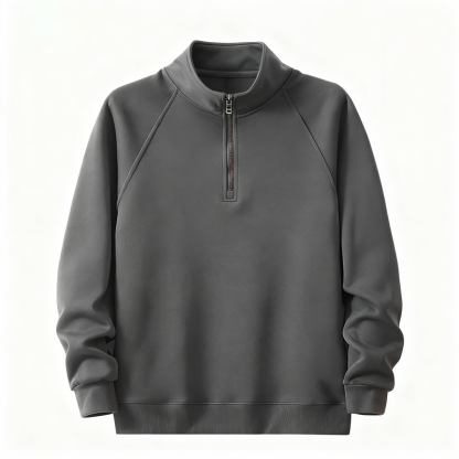 Tokyocanvas Custom Half-Zip Sweatshirt