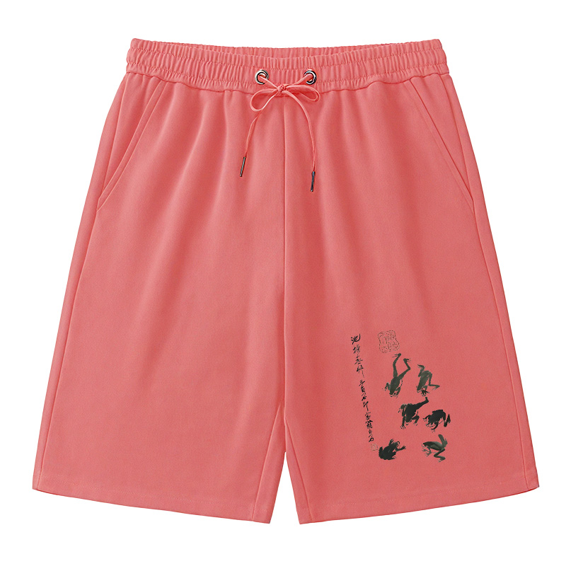 Tokyocanvas Retro Japan Frog Classic Short