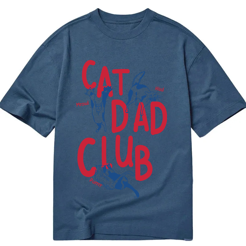 Tokyocanvas Cat Dad Club Classic T-Shirt