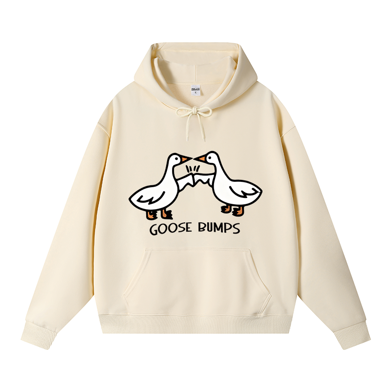 Tokyocanvas Goose Bumps Fleece Lined Hoodie