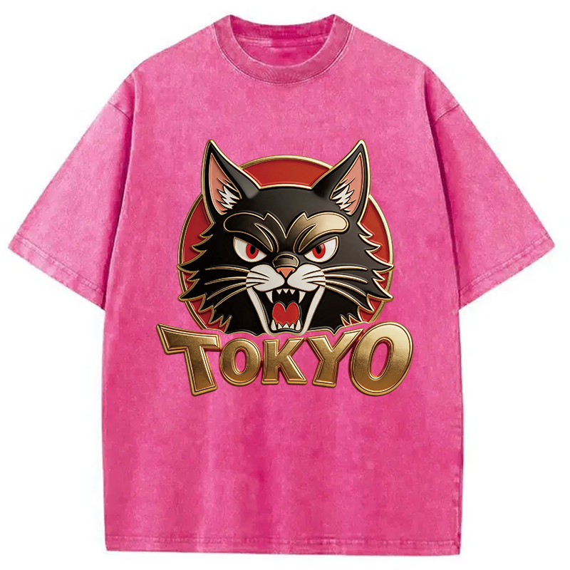 Tokyocanvas Happy 2nd Anniversary! Washed T-Shirt