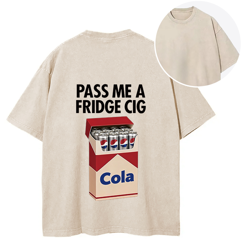 Tokyocanvas I Need A Diet Pepsi Back Washed T-Shirt