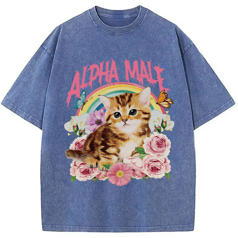 Tokyocanvas Alpha Male Washed T-Shirt