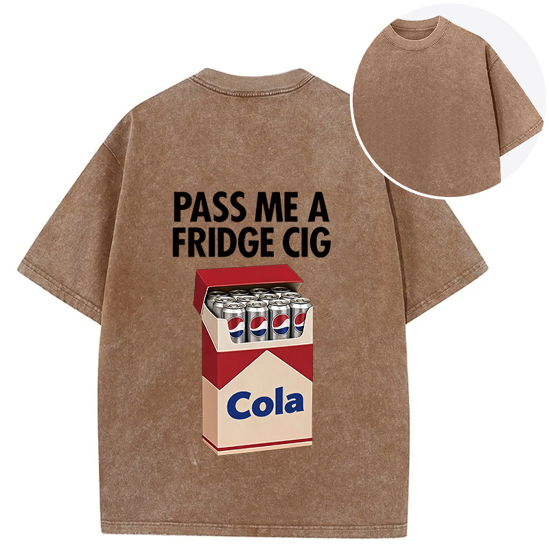 Tokyocanvas I Need A Diet Pepsi Back Washed T-Shirt