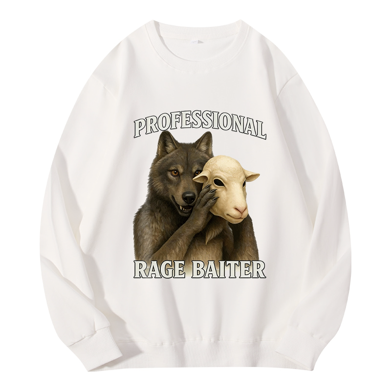 Tokyocanvas Professional Rage Baiter Funny Classic Sweatshirt