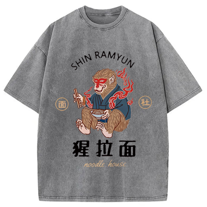 Tokyocanvas Shin Ramyun Washed T-Shirt
