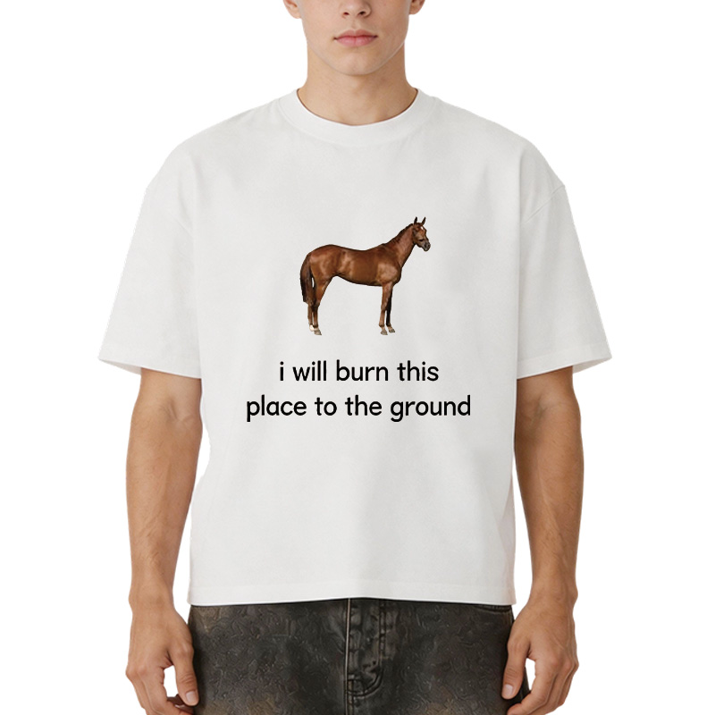 Tokyocanvas I Will Burn This Place To The Ground Boxy T-shirt