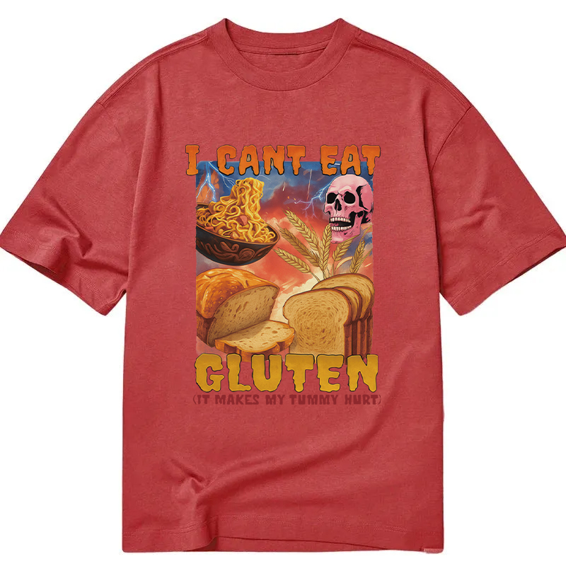 Tokyocanvas I Can't Eat Gluten Funny Meme Classic T-Shirt